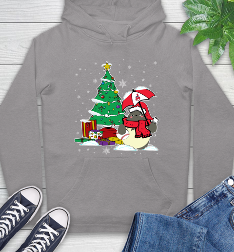 Cleveland Indians MLB Baseball Cute Tonari No Totoro Christmas Sports Hoodie 6
