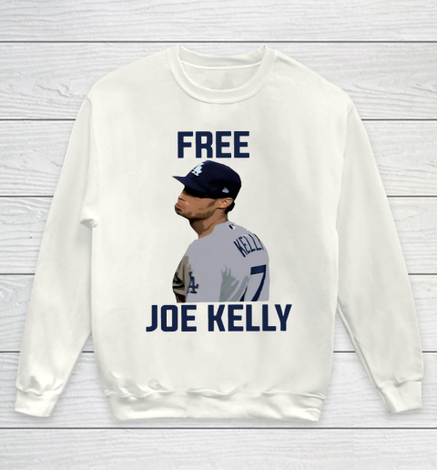 Free Joe Kelly 7 Youth Sweatshirt