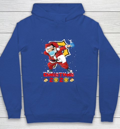 Pittsburgh Pirates Funny Santa Claus Dabbing Christmas 2020 MLB Youth Hoodie 6