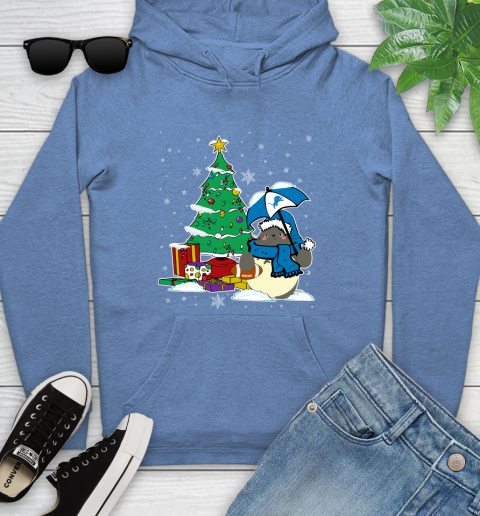 Detroit Lions NFL Football Cute Tonari No Totoro Christmas Sports Youth Hoodie 13