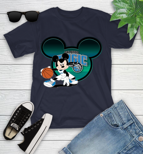 NBA Orlando Magic Mickey Mouse Disney Basketball Youth T-Shirt 3