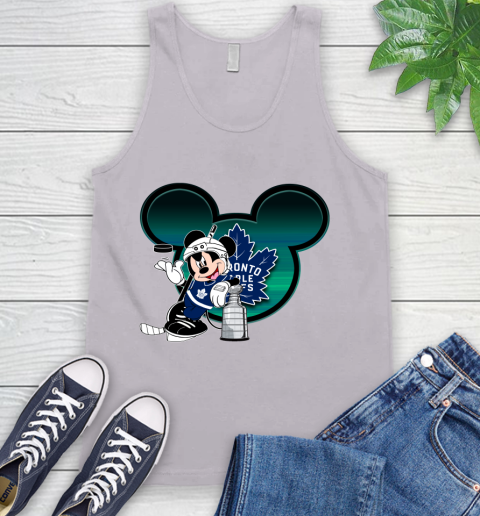NHL Toronto Maple Leafs Stanley Cup Mickey Mouse Disney Hockey T Shirt Tank Top 4
