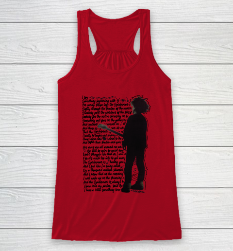 The Cure Tshirt Llullaby Racerback Tank 4