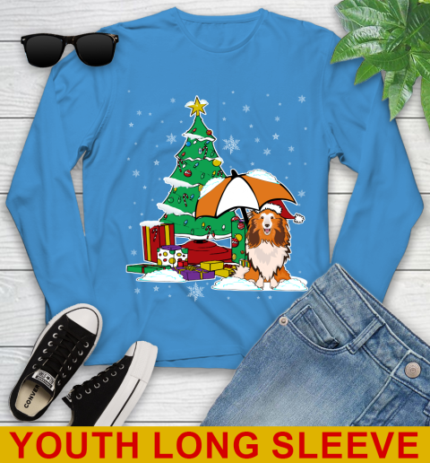 Sheltie Christmas Dog Lovers Shirts 265