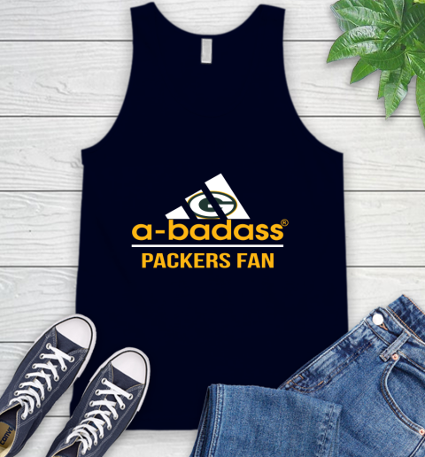Green Bay Packers NFL Football A Badass Adidas Adoring Fan Sports Tank Top 2
