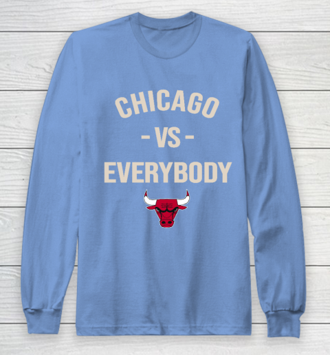Chicago Bulls Vs Everybody Long Sleeve T-Shirt 8