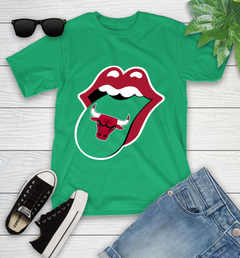 Chicago Bulls NBA Basketball Lips I Root For My Team Adoring Fan 108