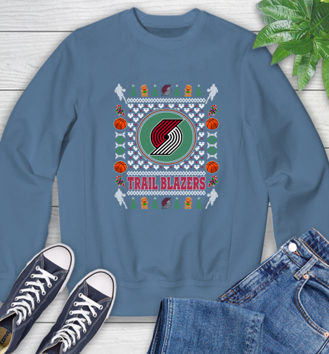 Portland Trail Blazers Merry Christmas NBA Basketball Loyal Fan Ugly Shirt 32