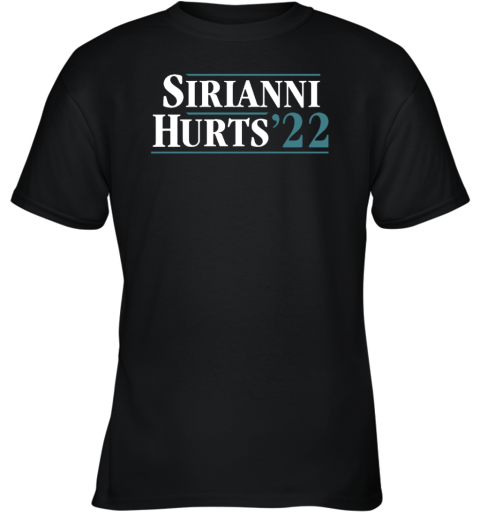 Jalen Hurts Philadelphia Eagles Sirianni Hurts 22 Youth T-Shirt