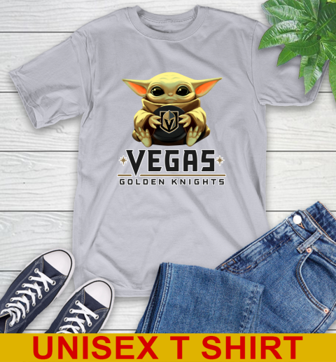 NHL Hockey Vegas Golden Knights Star Wars Baby Yoda Shirt 6