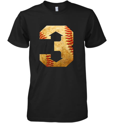 Three Up Three Down Baseball 3 Up 3 Down Premium Men's T-Shirt