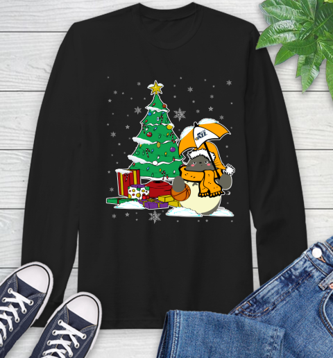Utah Jazz NBA Basketball Cute Tonari No Totoro Christmas Sports Long Sleeve T-Shirt