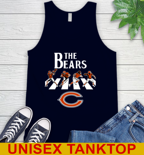 NFL Football Chicago Bears The Beatles Rock Band Shirt Tank Top 2