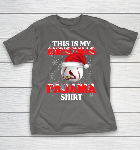 St.Louis Cardinals This Is My Christmas Pajama Shirt MLB T-Shirt 8