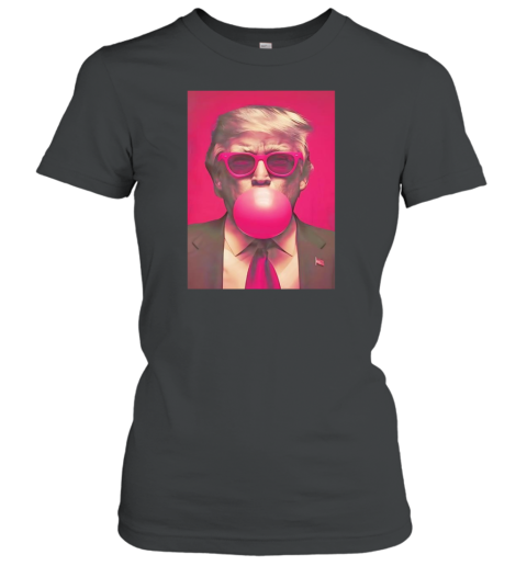 Tiffany Gomas Wearing Trump Bubble Gum 2024 Women's T-Shirt