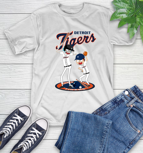 MLB Detroit Tigers Rick And Morty Baseball
