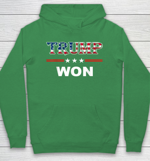 Trump Won T Shirt 4th of July American Flag Hoodie 5