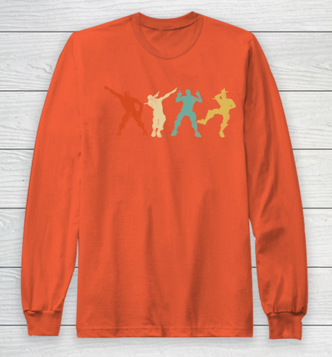 Fortnite Tshirt Battle Royale Victory Dance Cool Justice Dance Long Sleeve T-Shirt 3