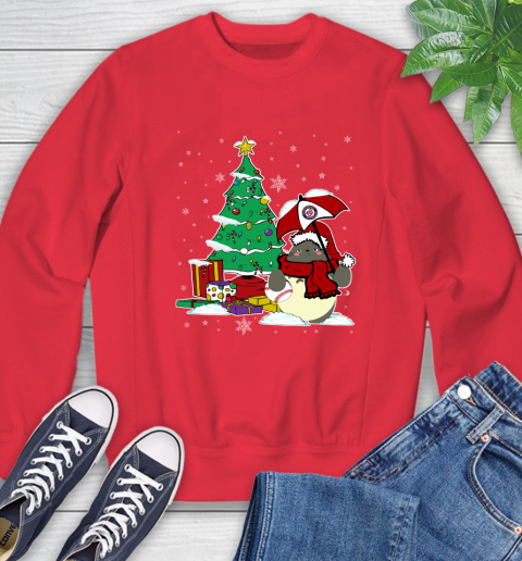Washington Nationals MLB Baseball Cute Tonari No Totoro Christmas Sports Sweatshirt 10