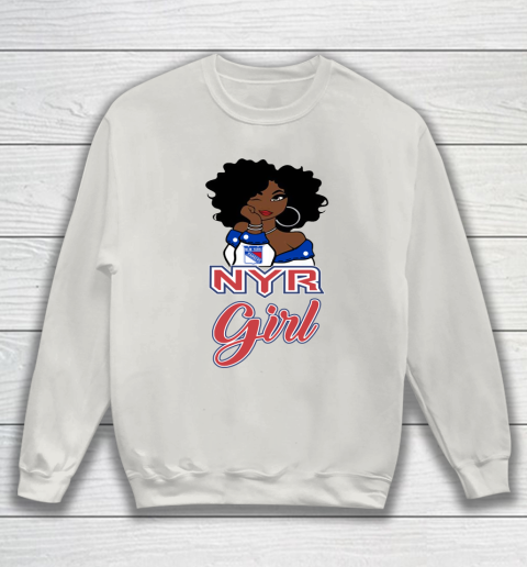 New York Rangers Girl NHL Sweatshirt 10