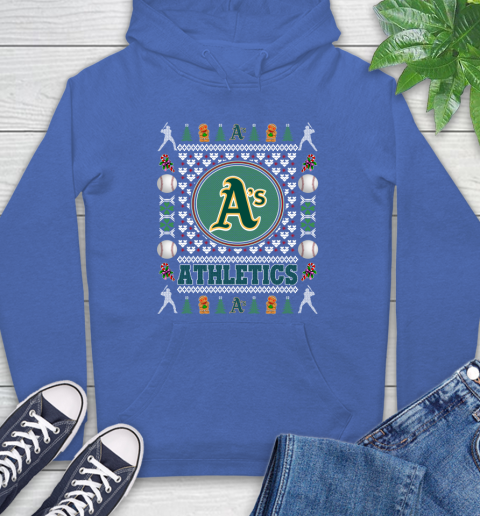 Oakland Athletics Merry Christmas MLB Baseball Loyal Fan Ugly Shirt 21