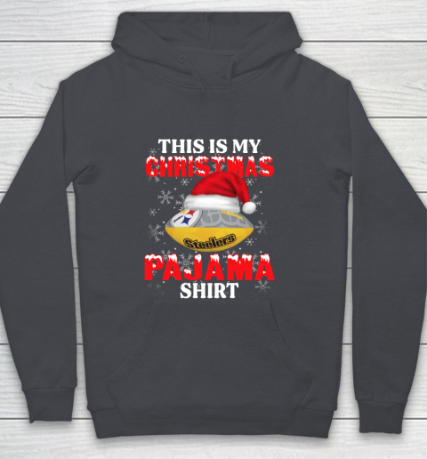 Pittsburgh Steelers This Is My Christmas Pajama Shirt NFL Youth Hoodie 5