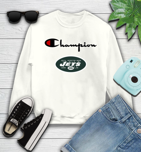 NFL Football New York Jets Champion Shirt Youth Sweatshirt