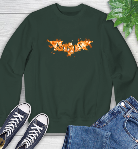 MLB New York Mets Batman Logo DC Baseball Sports Shirt Sweatshirt 12