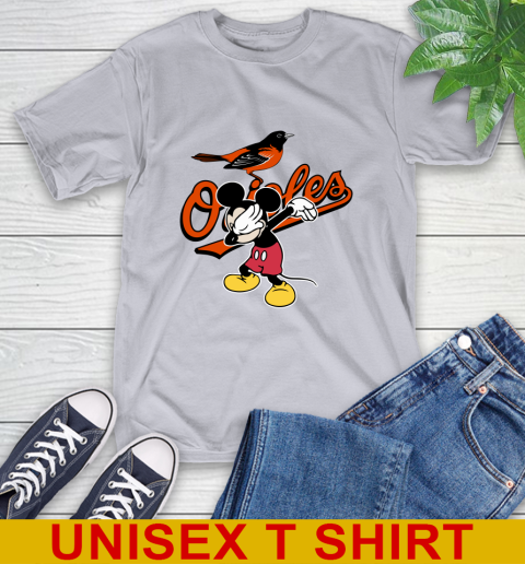 Baltimore Orioles MLB Baseball Dabbing Mickey Disney Sports T-Shirt 6