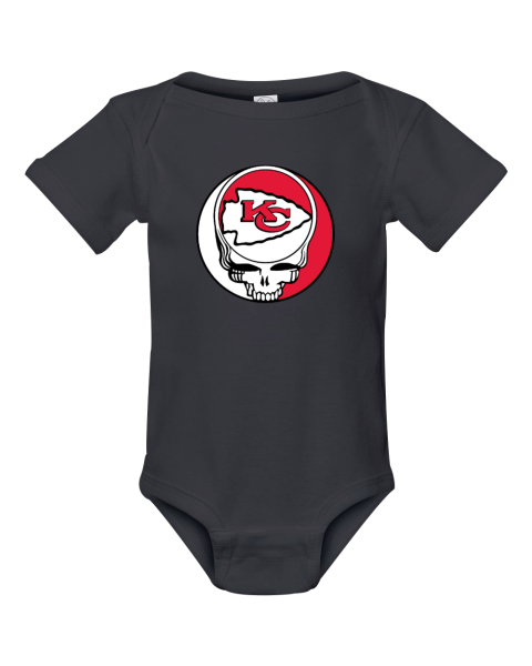 Kansai City Chiefs x Grateful Dead Infant Baby Rib Bodysuit