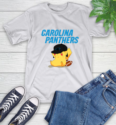NFL Pikachu Football Sports Carolina Panthers T-Shirt 12