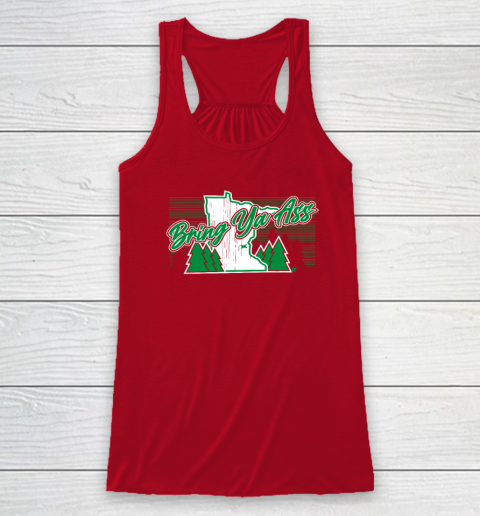 Bring Ya Ass  Minnesota Basketball Racerback Tank 3