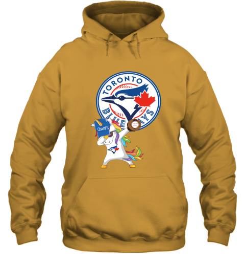 Hip Hop Dabbing Unicorn Flippin Love Toronto Blue Jays Hoodie
