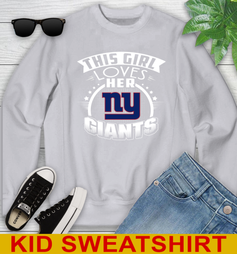 New York Giants NFL Football This Girl Loves Her Team 111