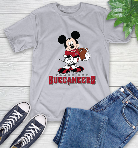 NFL Football Tampa Bay Buccaneers Cheerful Mickey Mouse Shirt T-Shirt 6