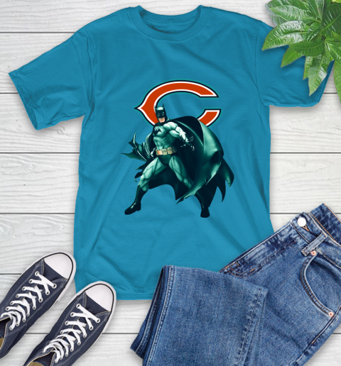 NFL Batman Football Sports Chicago Bears T-Shirt 8