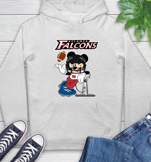 NFL Atlanta Falcons Mickey Mouse Disney Super Bowl Football T Shirt Hoodie