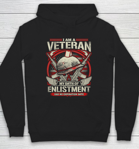 Veteran Oath Of Enlistment Hoodie