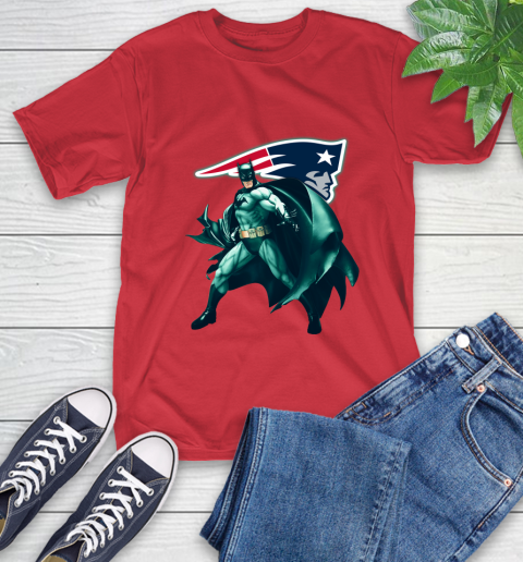 NFL Batman Football Sports New England Patriots T-Shirt 10