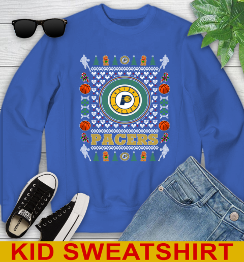Indiana Pacers Merry Christmas NBA Basketball Loyal Fan Youth Sweatshirt 6