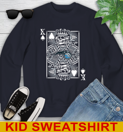 Orlando Magic NBA Basketball The King Of Spades Death Cards Shirt Youth Sweatshirt 2