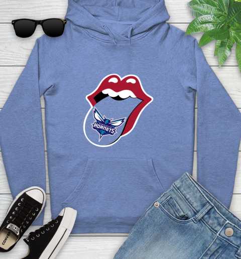 Charlotte Hornets NBA Basketball Lips I Root For My Team Adoring Fan 148