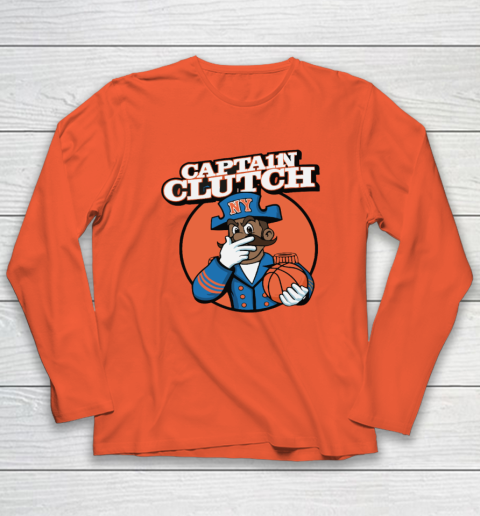 Jalen Brunson Captain Clutch Long Sleeve T-Shirt 3