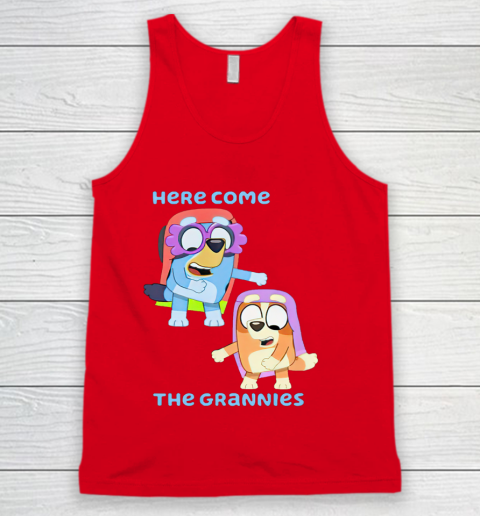 Blueys Shirt Here Come The Grannies Tank Top 5