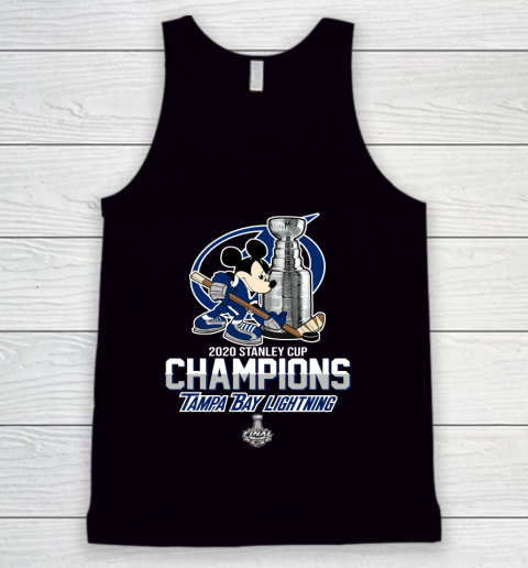 Tampa Bay Lightning Final 2020 Stanley Champions Mickey Mouse Tank Top