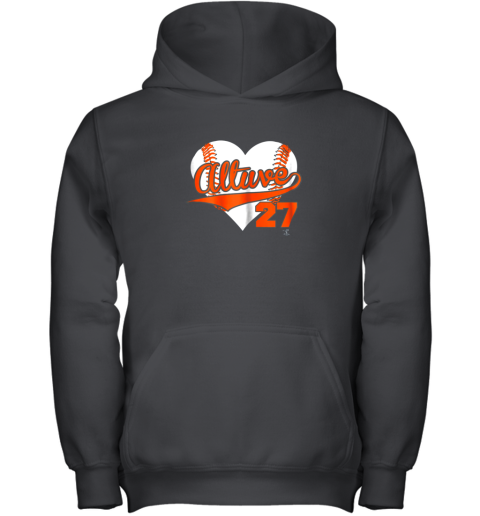  Jose Altuve Baseball Heart T-Shirt - Apparel T-Shirt