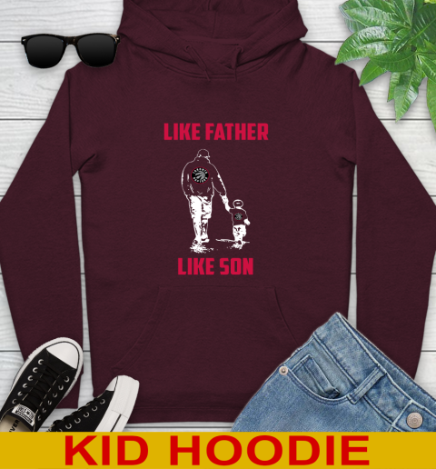 Memphis Grizzlies NBA Basketball Like Father Like Son Sports Youth Hoodie 7