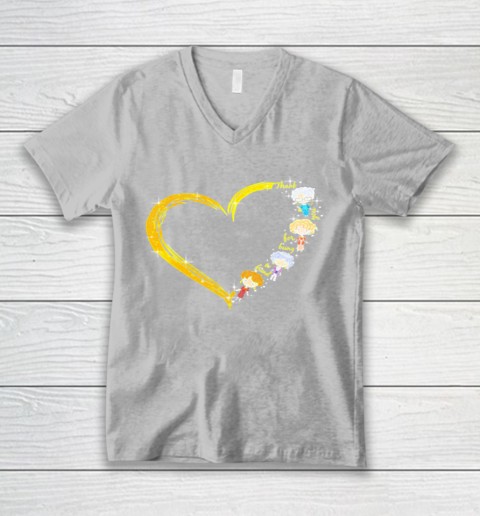 Heart The Golden Girls Thank you for being a friend V-Neck T-Shirt 3