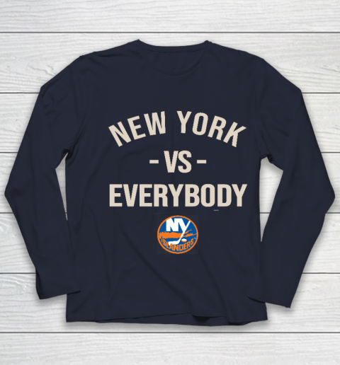 New York Islanders Vs Everybody Youth Long Sleeve 2