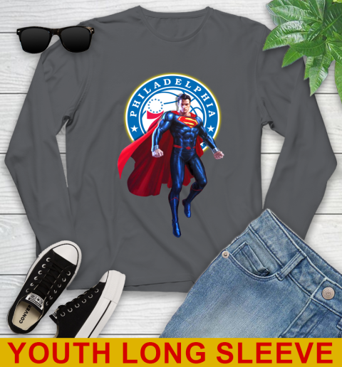 NBA Awesome Superman Basketball Sports Philadelphia 76ers 130